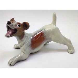 Jack Russel FIgurine Kitty's Kennel 8135 Hand Painted